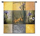 Patch Canvas Paintings - Tapestry_ Iris Nine Patch I (i)